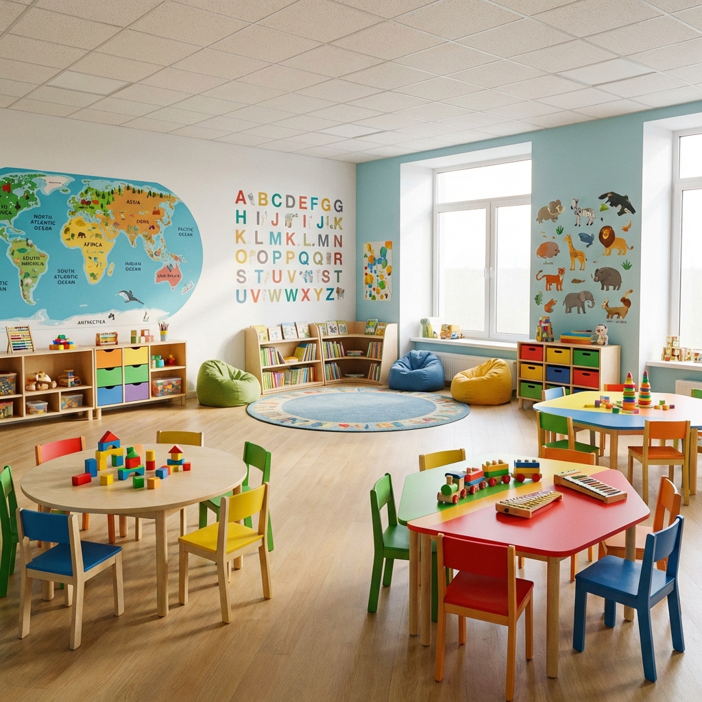 Okul İç Görünüm